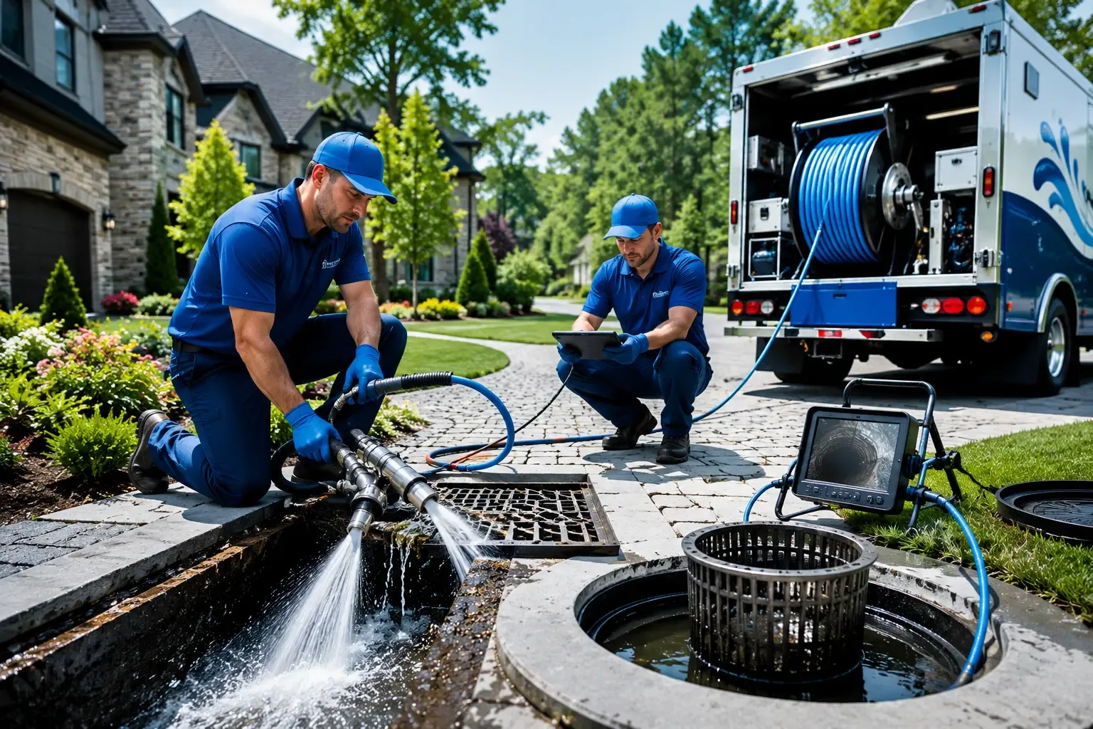 Local outdoor drain cleaning professionals in Bennington, NH